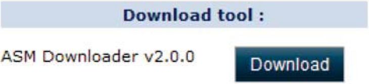 Поддерживаемые приборы ASM Downloader