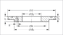 Переходный фланец ISO-K Ликлаб