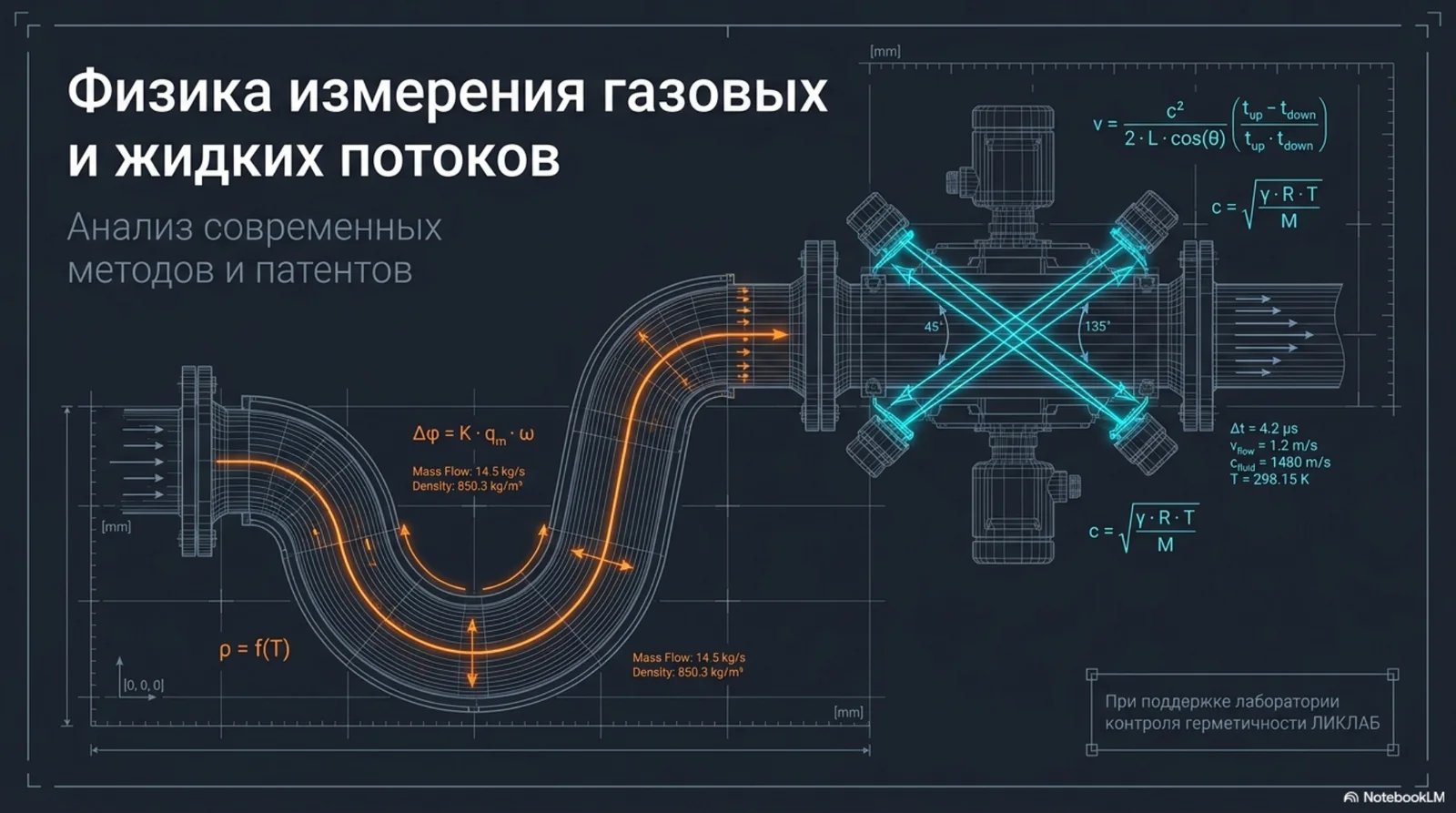 Физика измерения газовых и жидких потоков