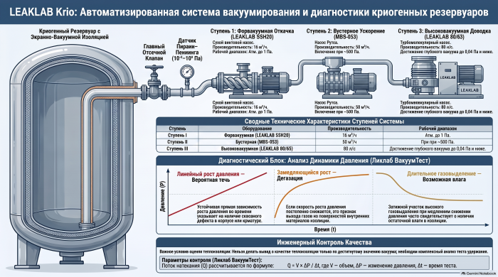 Криогенные испытания на герметичность: термоциклы и гелиевый контроль