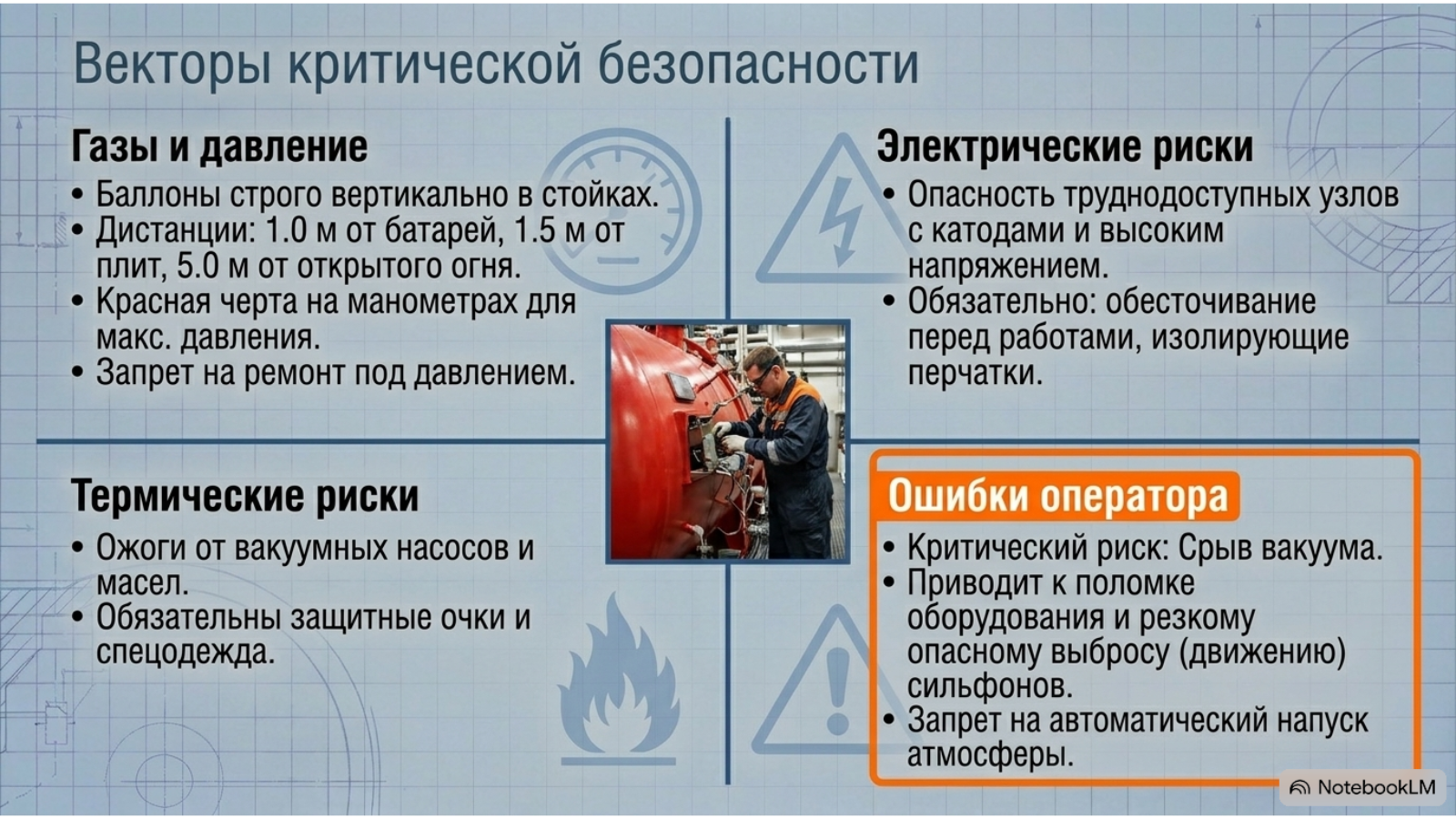 Организация лаборатории контроля герметичности и подготовка изделий — технический слайд 9 из 10