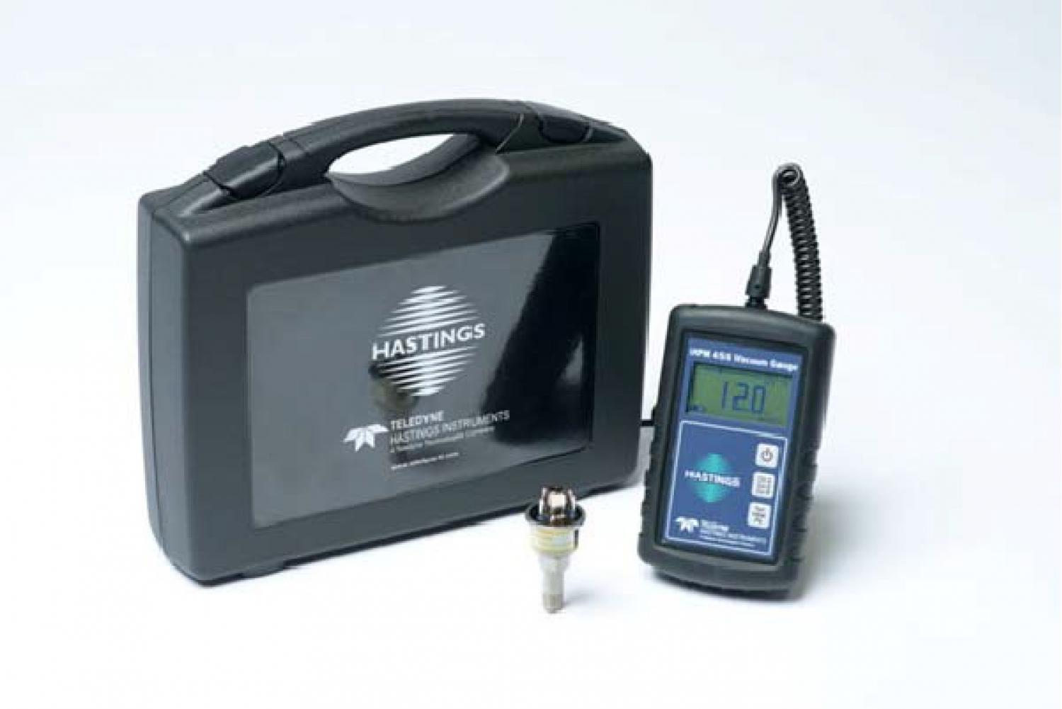Портативный вакуумметр Teledyne Hastings HPM 4/5/6 с датчиком и транспортировочным кейсом
