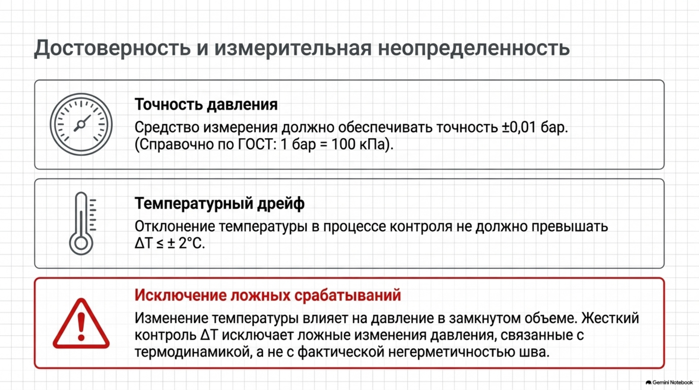 Точность давления и контроль температуры по ГОСТ ISO 13056-2025