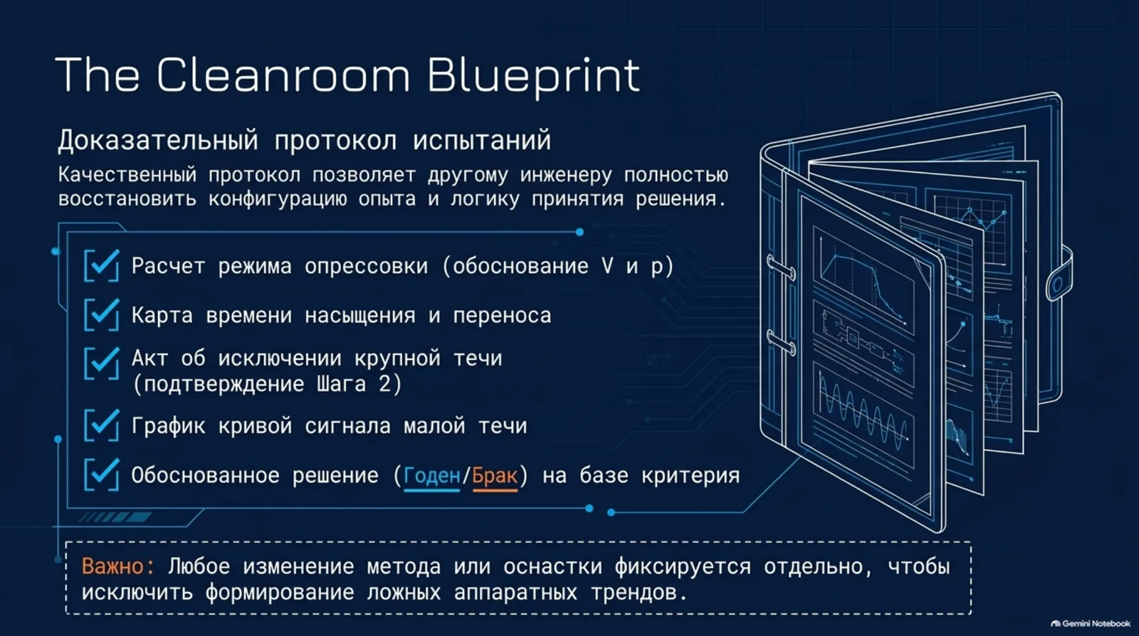 Доказательный протокол испытаний