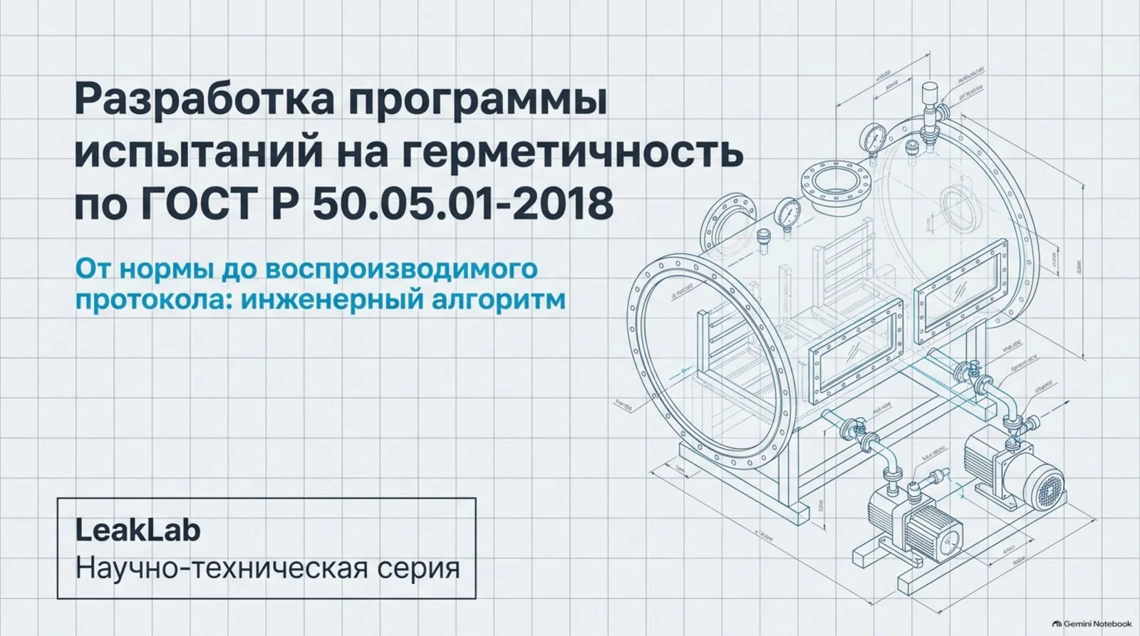 Разработка программы испытаний на герметичность