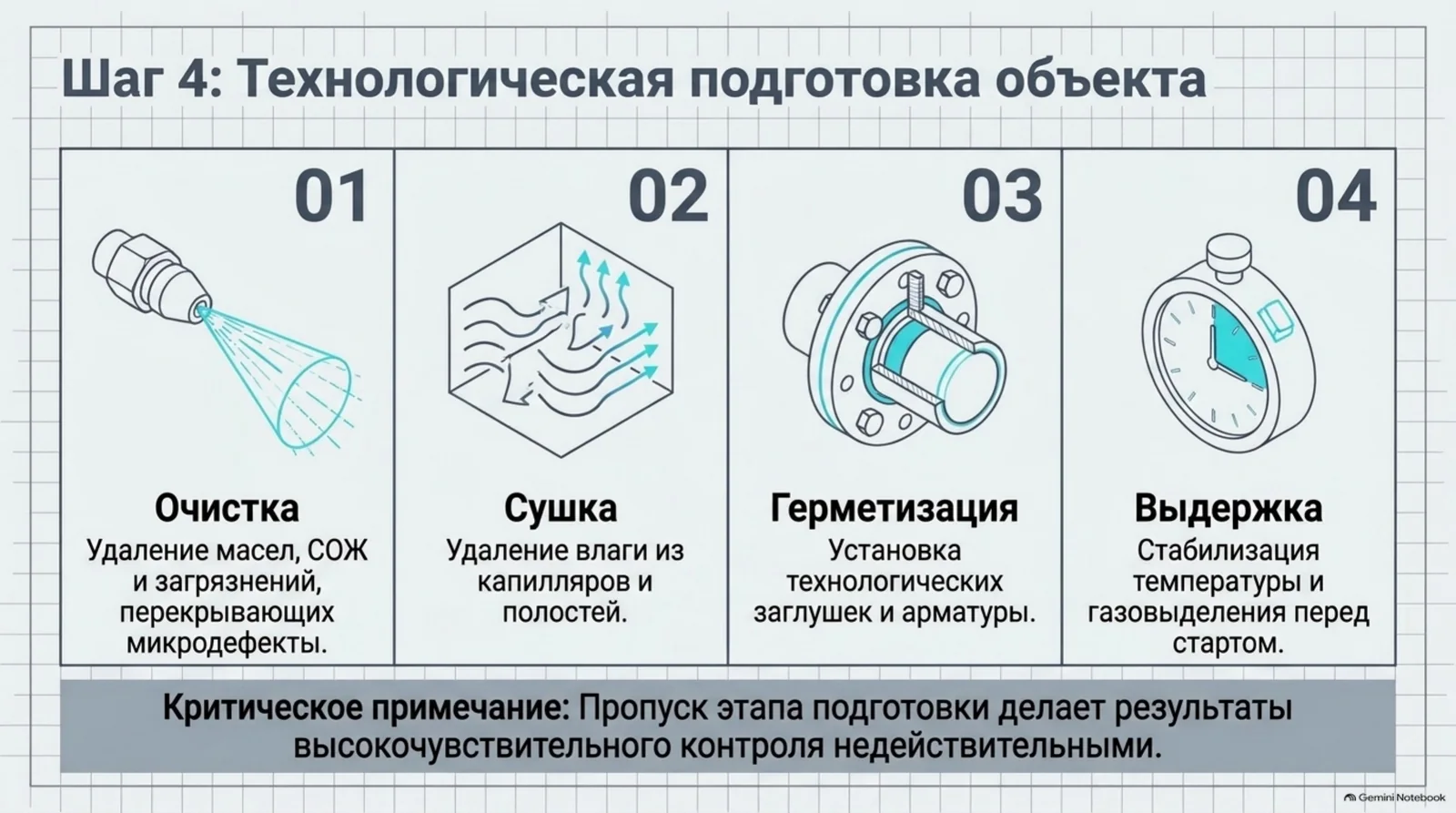 Технологическая подготовка объекта