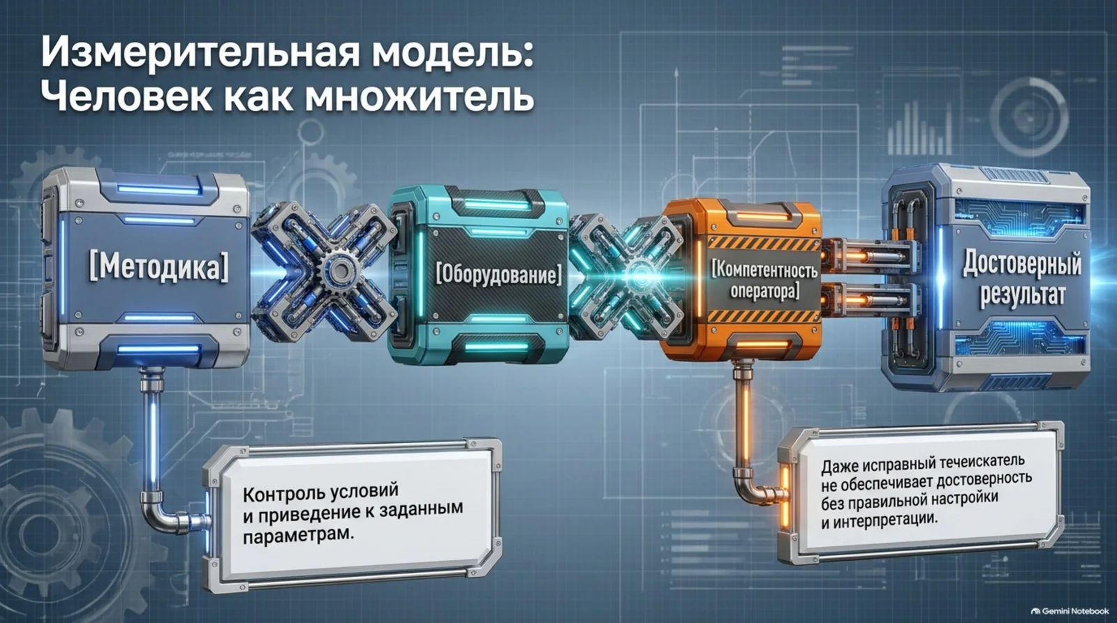 Измерительная модель: человек как множитель