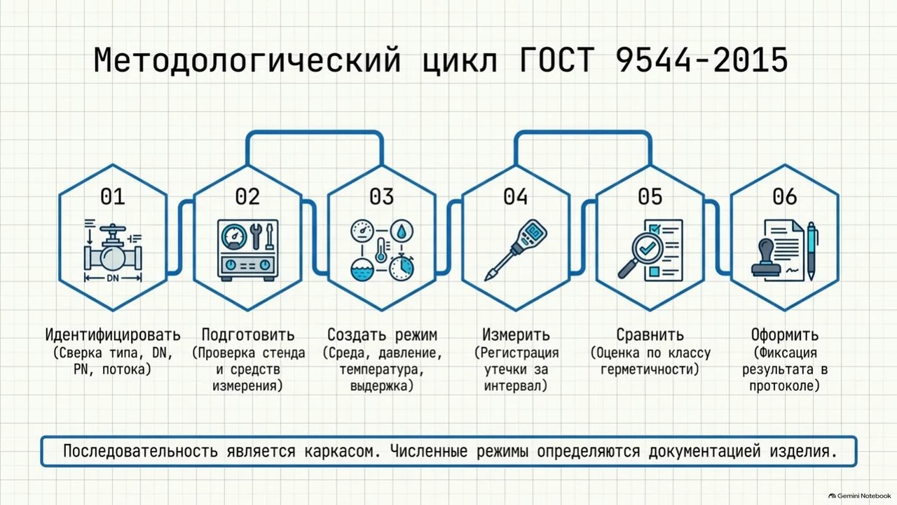 Методологический цикл испытаний