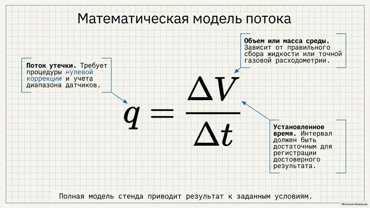 Математическая модель потока