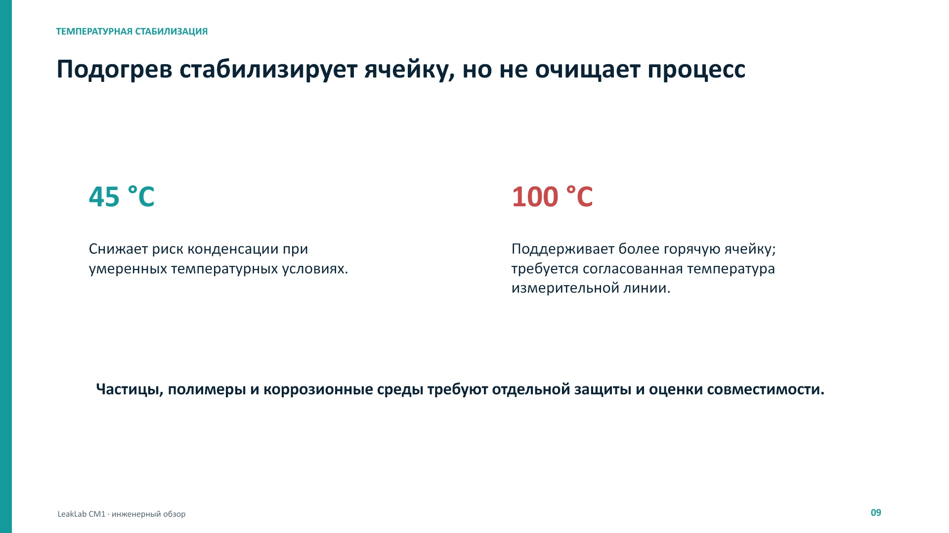 LeakLab CM1: физика, метрология и патенты, слайд 9
