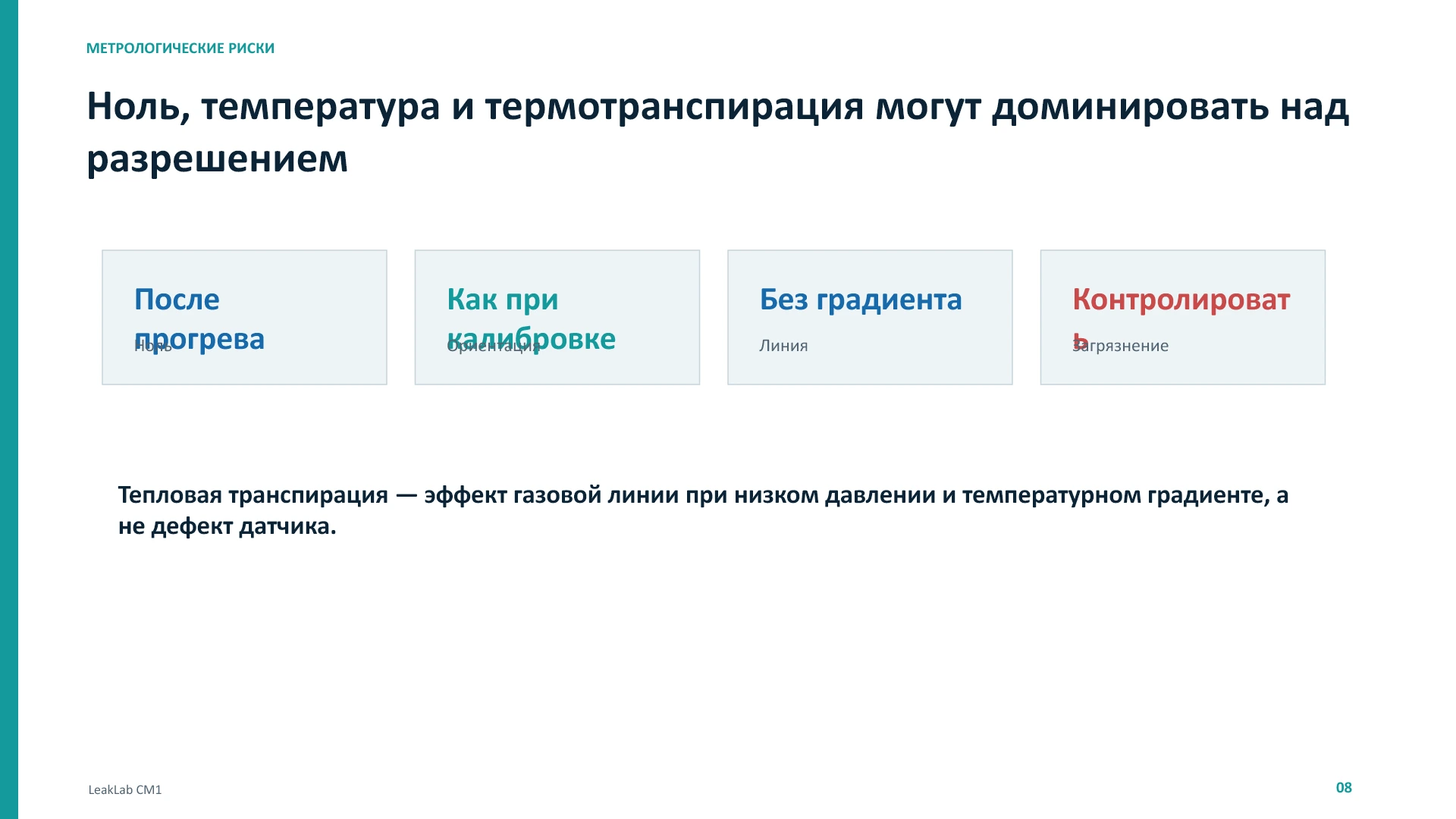 LeakLab CM1: принцип, выбор и сравнение, слайд 8