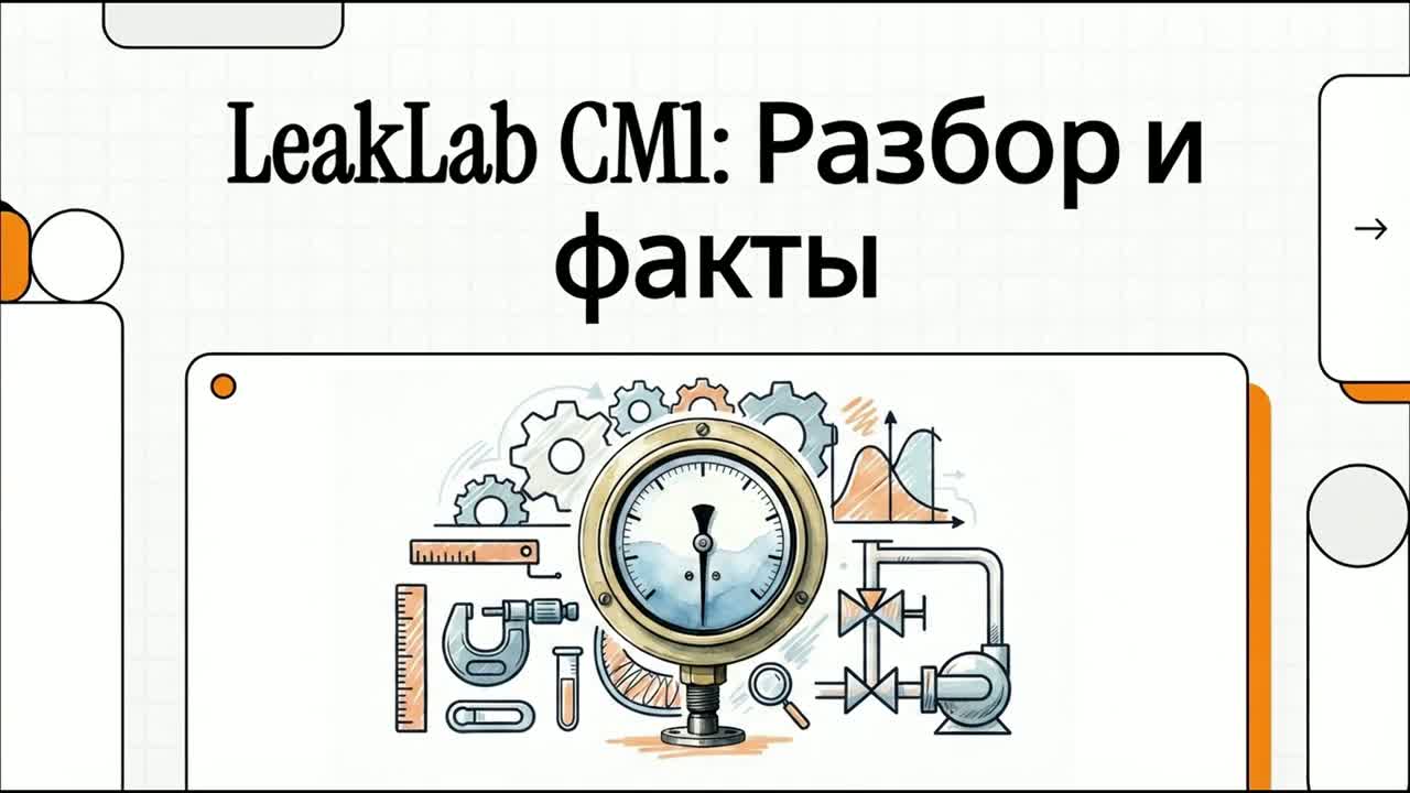 Мембранно-ёмкостные вакуумметры LeakLab CM1: принцип работы и метрология