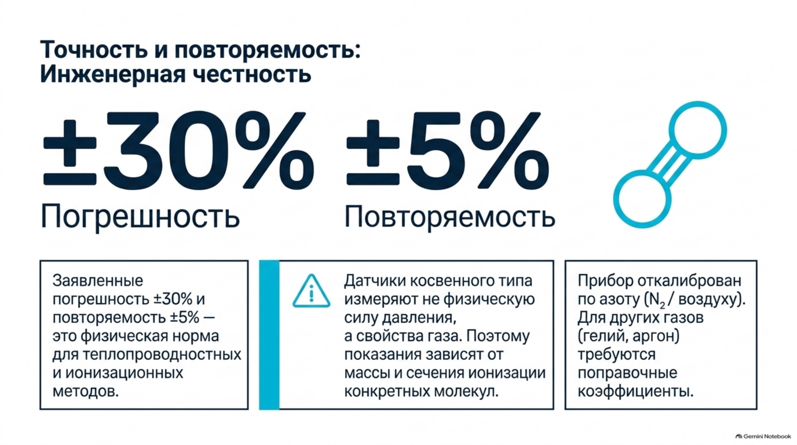 Погрешность и повторяемость AGP-4000