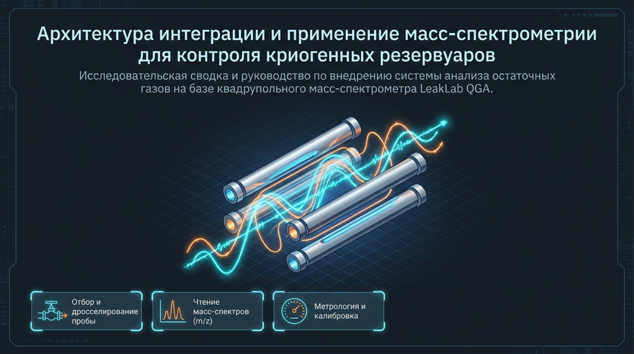 LeakLab QGA: квадрупольная масс-спектрометрия криогенных резервуаров СПГ: проверенная схема и инженерное пояснение