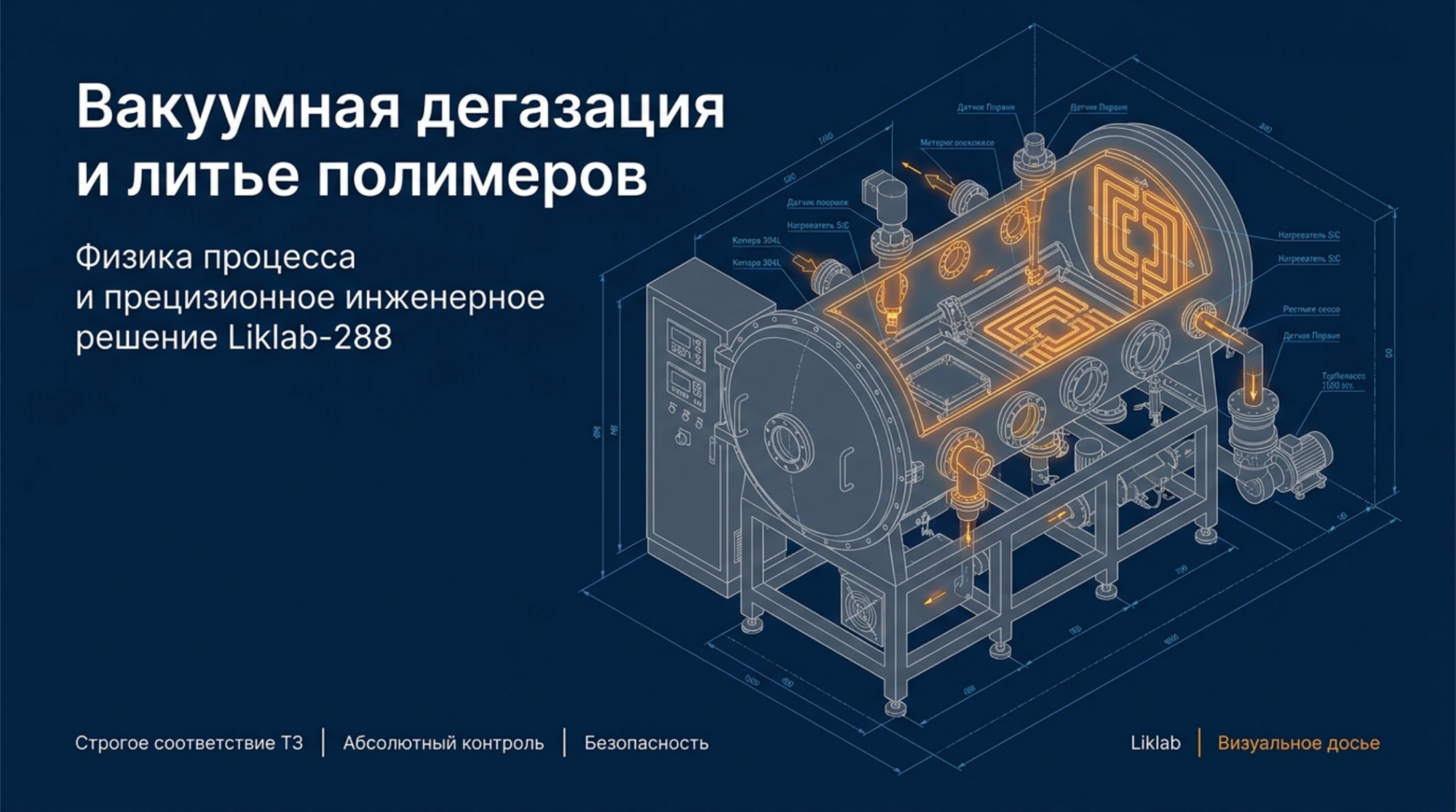 Liklab-288: вакуумная дегазация, литье и тепловая обработка