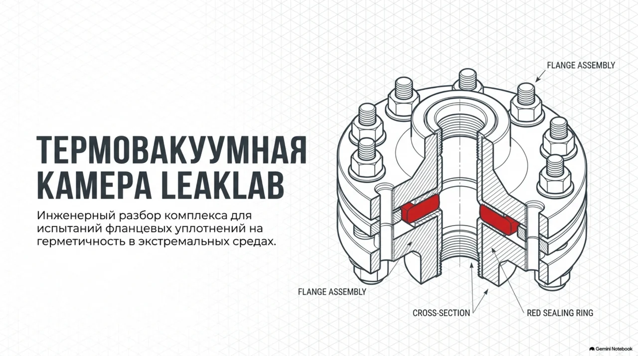 Термовакуумная камера для испытаний уплотнений