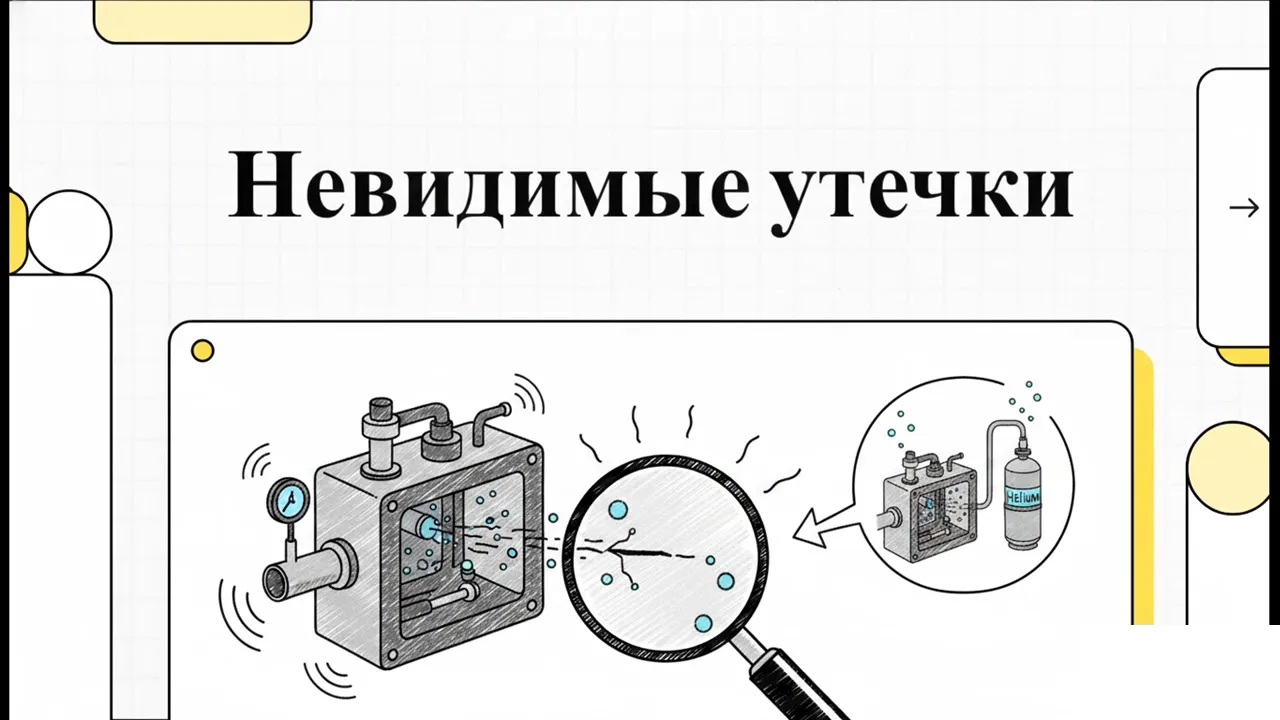 Допустимый поток течи: подготовка и проведение гелиевых испытаний