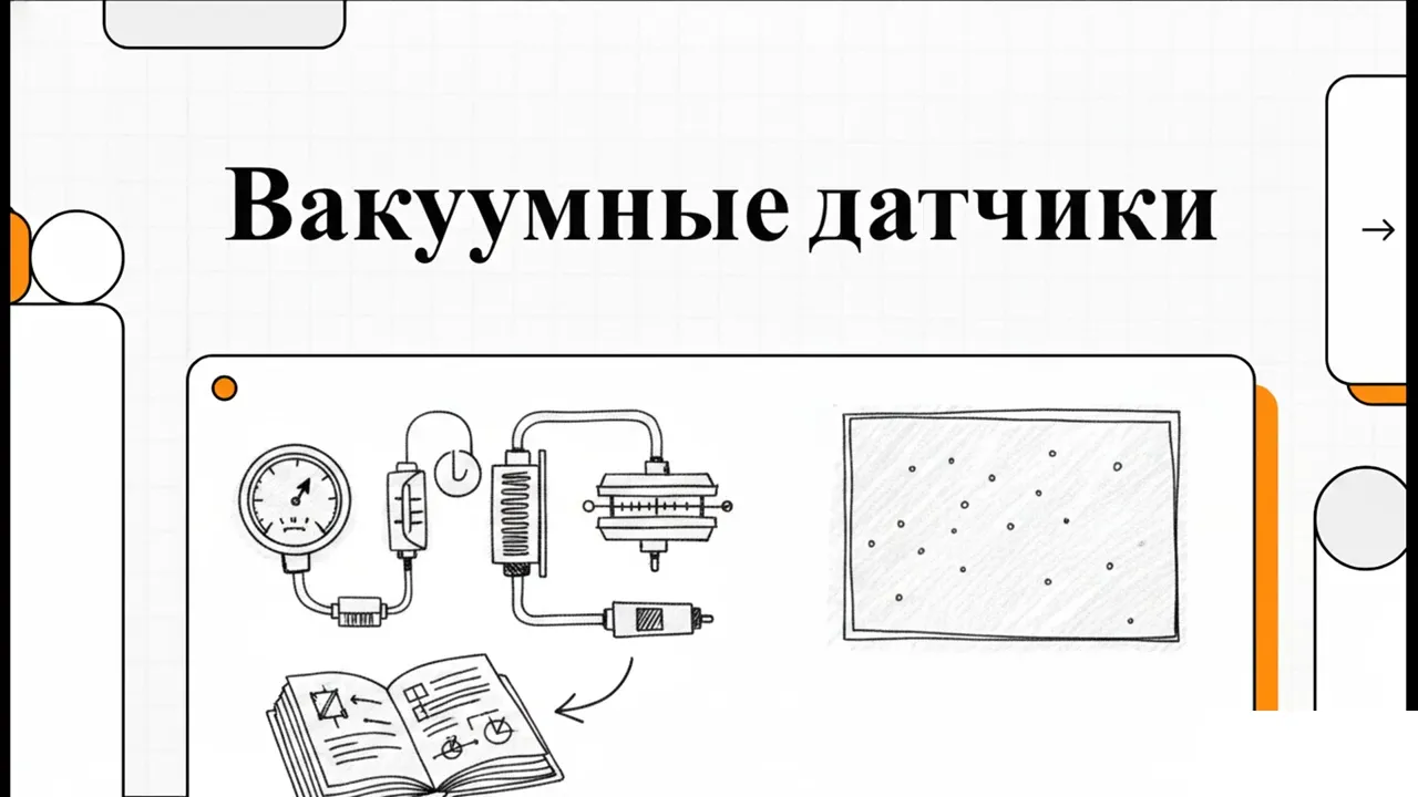Датчики и вакуумметры для диапазона от 0,00001 до 101000 Па