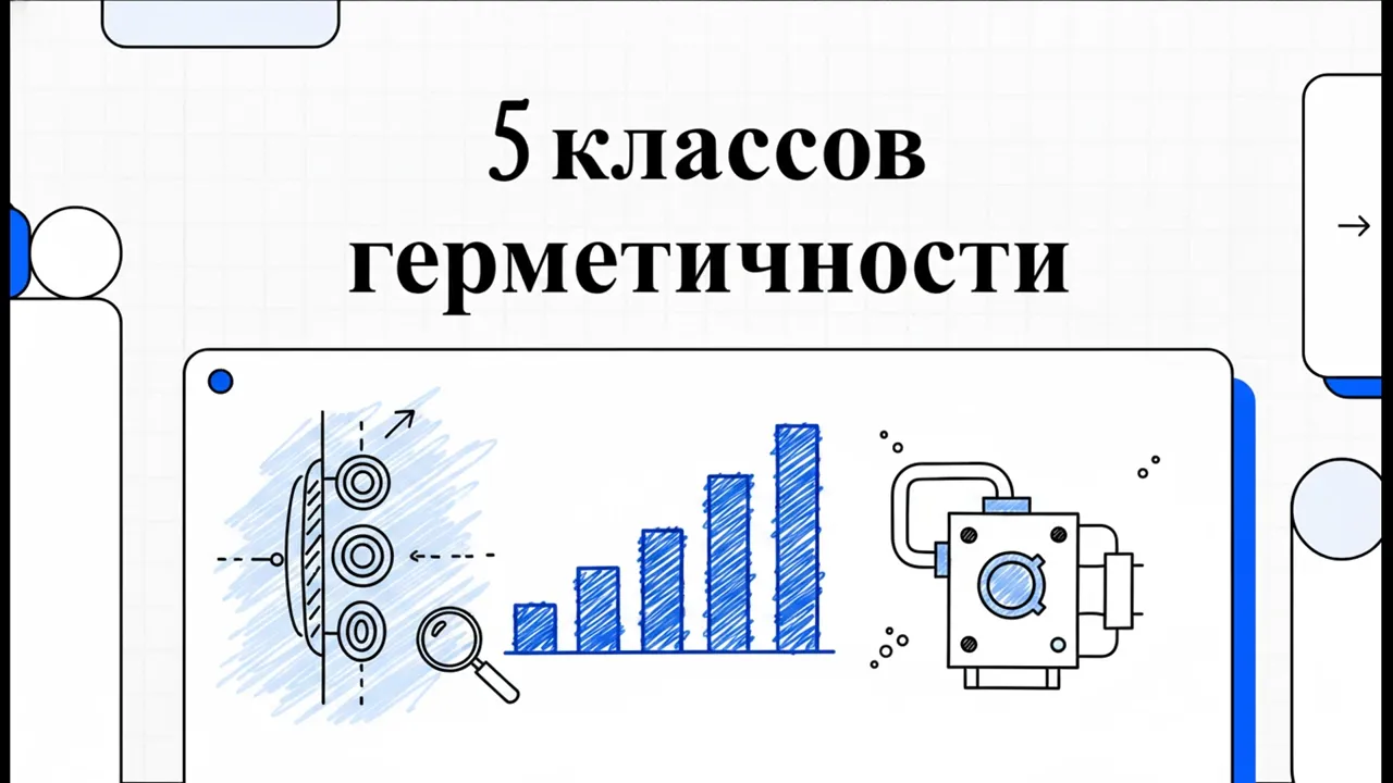 Уплотнения вакуумных камер и классы герметичности