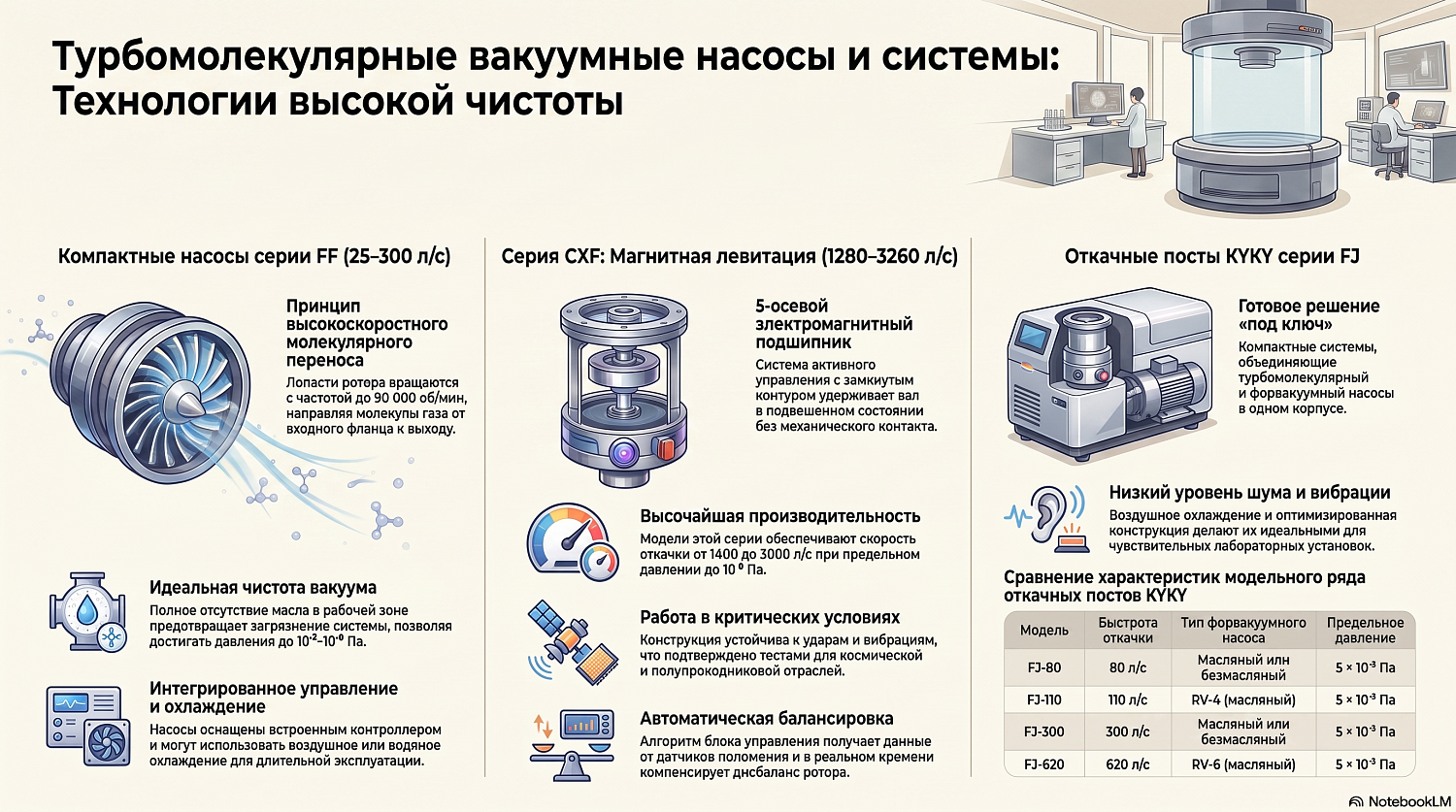 Пластинчато-роторные насосы KYKY, ZYVP и Hanbell