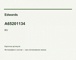 Комплект уплотнения вала Edwards RV, A65201134
