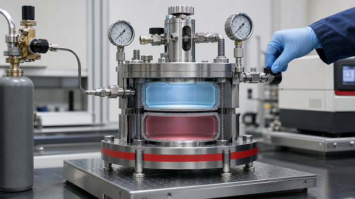 Испытания материалов на газопроницаемость: метод LEAKLAB