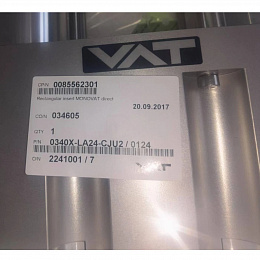 Прямоугольная вставка MONOVAT 0340X-LA24-CJU2/0124