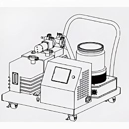 Откачной пост CBVAC JFJ-701 (700 л/с, до 5×10⁻⁷ Па)
